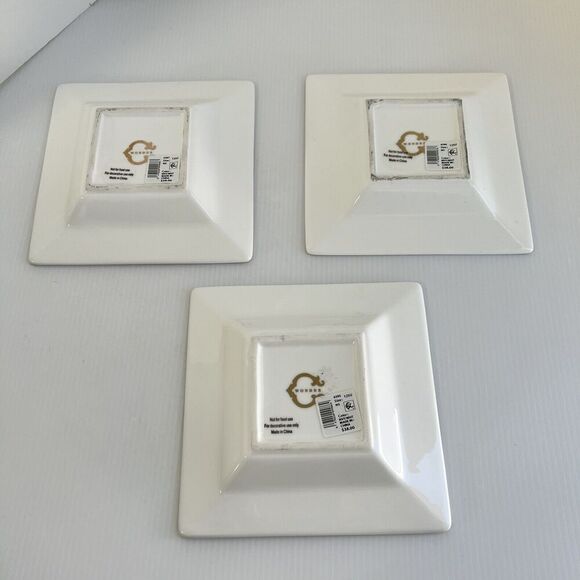 C Wonder Set Of 3 Trinket Dish Nautical Beach House Candy Dish 6.5” - Picture 5 of 12